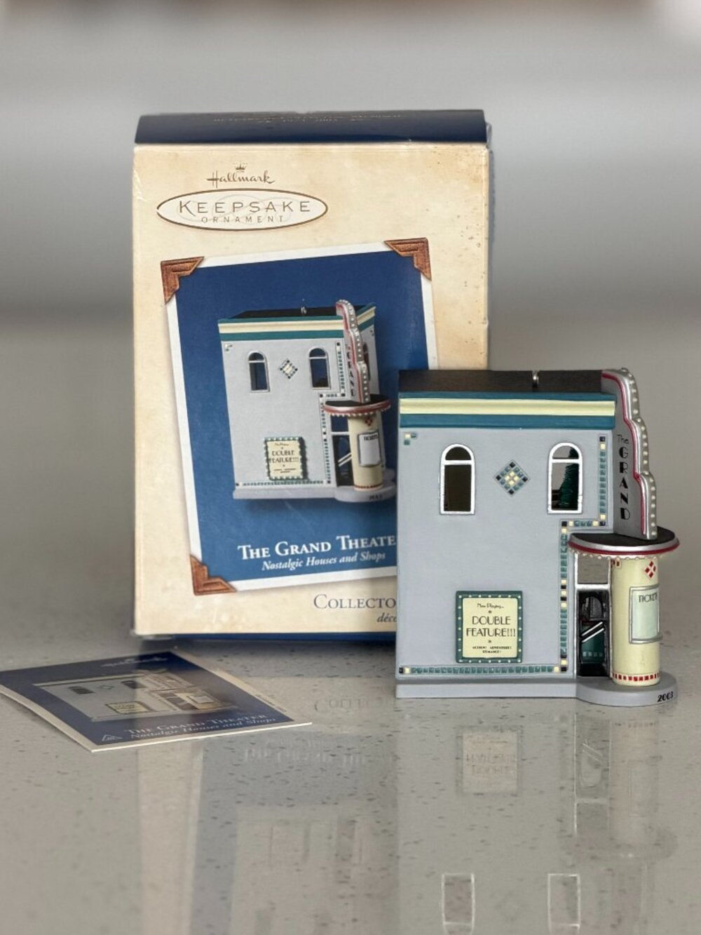 Hallmark Ornament Nostalgic Houses and Shops The Grand Theater #20